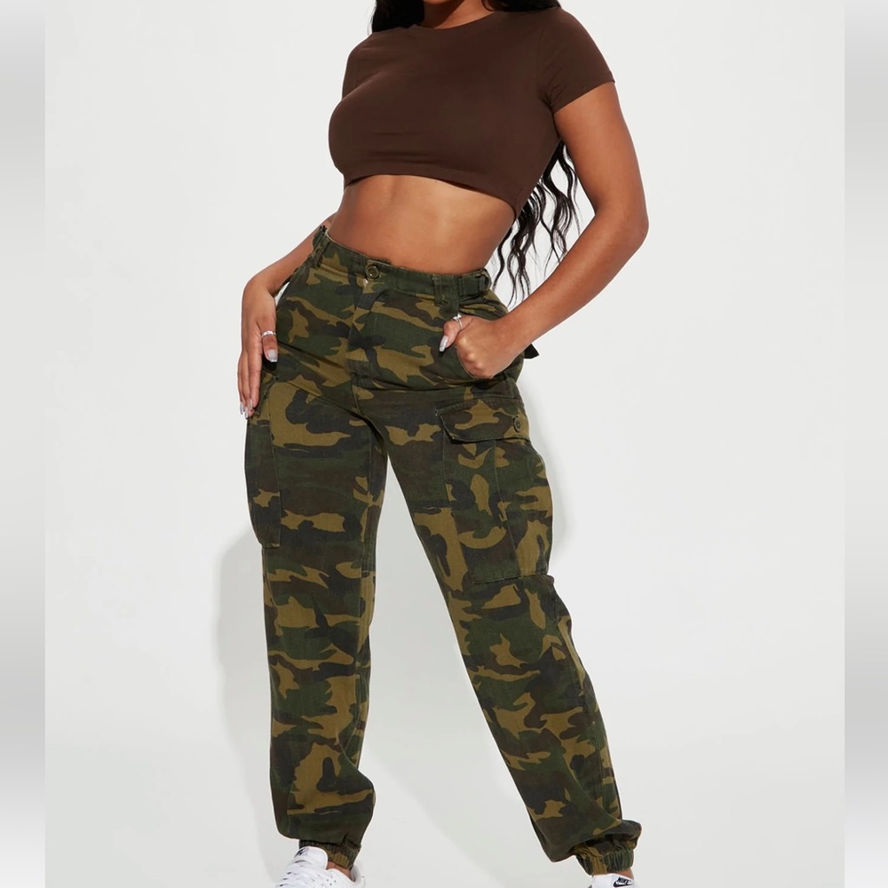 Cadet Kim Oversized Camo Pants